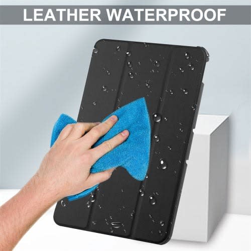 Leather Flip Magnetic Trifolding Shockproof Waterproof Case For Nokia T20 10.4