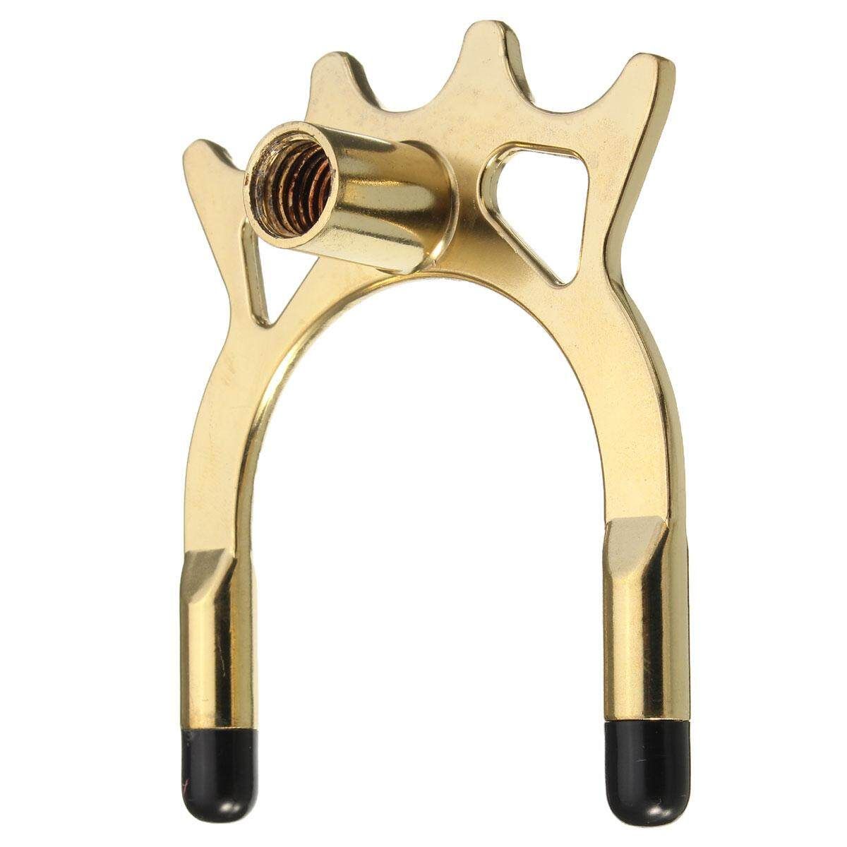 2x Brass Cross & Spider Holder Rests For Pool Snooker Billiards Table Stick