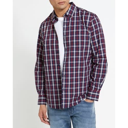 Cotton Rich Check Shirt
