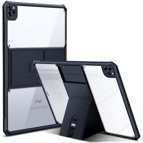 Xundd Shockproof Clear Case With Leather Magnetic Stand Case For Ipad Pro 12.9 Inch 2021/2
