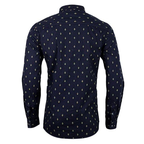 Men's Slim-fit Dotted Design Shirt