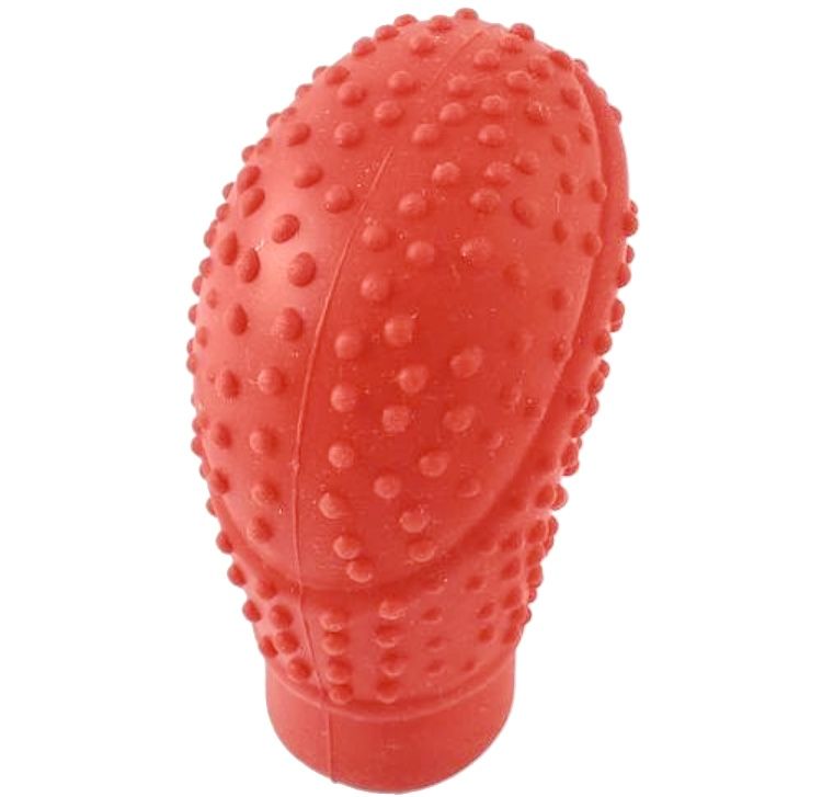 Universal Silicon Steering Wheel + Gear Knob Cover Red