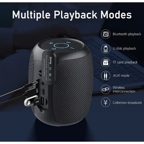 S53 Portable Bluetooth Speaker - Fm Outdoor Tws Connection - 20W