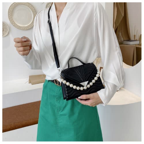 Ladies Hand Bag - Black