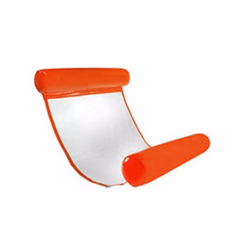 Inflatable Floating Swimming Pool Water Hammock Air Mattresses - Orange
