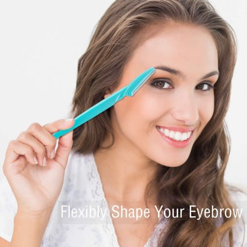 Tinkle 3 Colours Eyebrow Razor Trimmer