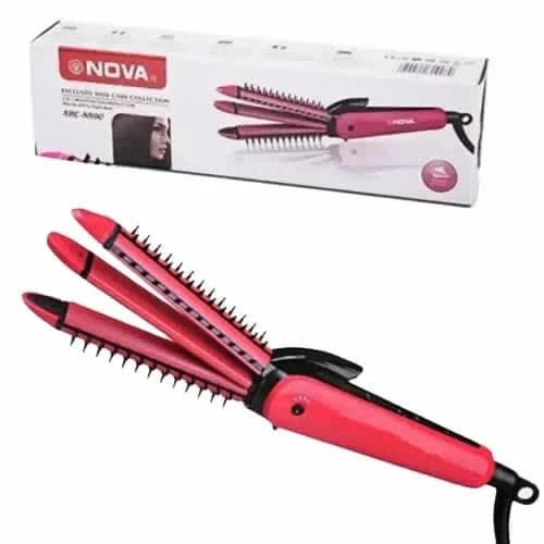 3-in -1 Hair Straightener & Curler