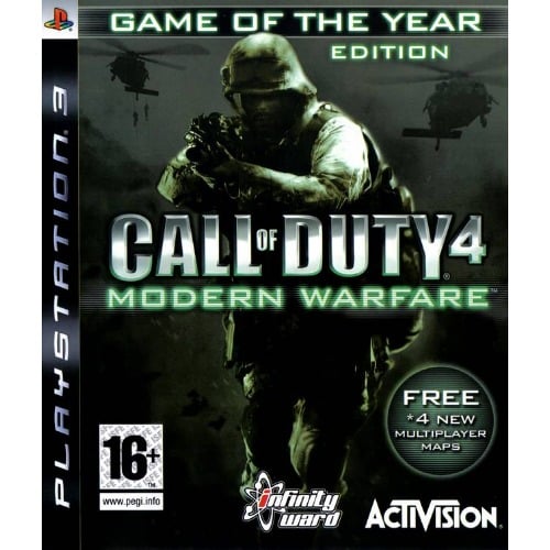 Call Of Duty 4: Modern Warfare (game Of The Year Edition)- Playstation 3