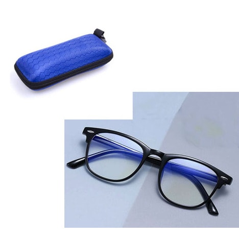 Anti Blue Light Blocking Glasses With A Case