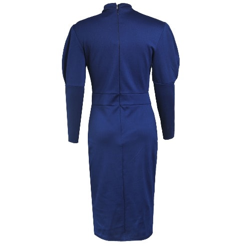 Navy Blue Corporate Dress