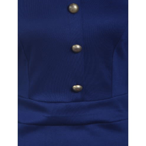 Navy Blue Corporate Dress