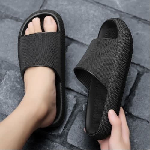 Men Slippers - Black