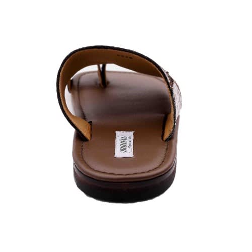 Mauri Toehold Brown Slippers