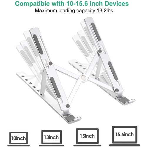Aluminum Adjustable Laptop Computer Stand