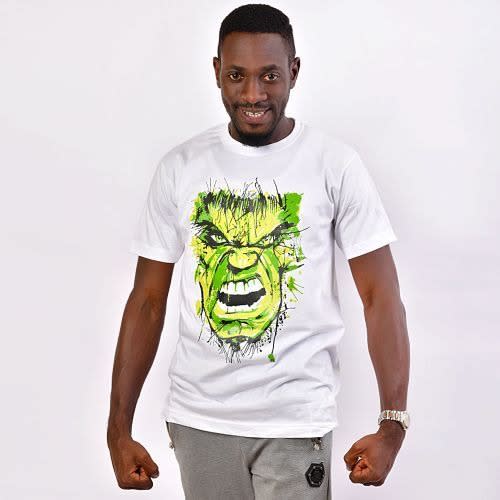 The Incredible Hulk Premium Tshirt - White