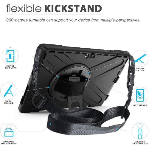 Shockproof Rugged Protective Case For Surface Pro 3/ Pro 4/ Pro 5 / Pro 6/ Pro 7