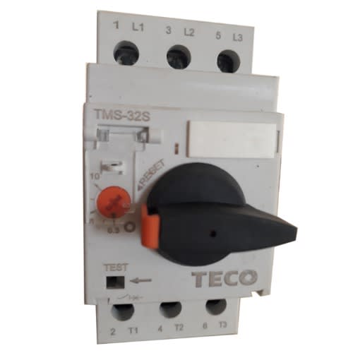 TMS Manual Motor Starter 6.3-10A -Electronical Overload Relay