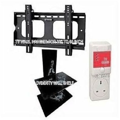 Wall Mount Shelf Plus Tv Wall Hanger For 33 To 60