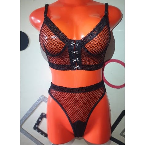 Sexy Lingerie - 2piece - Black