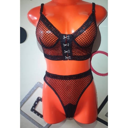 Sexy Lingerie - 2piece - Black
