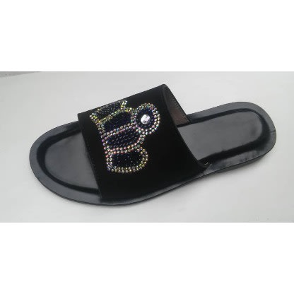 Monod Italian Suede & Leather Covered Slippers