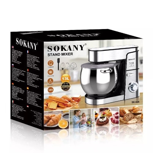 Stainless Steel Stand Mixer - 13l - Sk-091 - 1800w