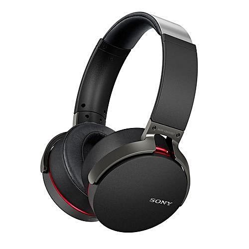 Extra Bass Bluetooth Headphone Subwoofer Headset Black