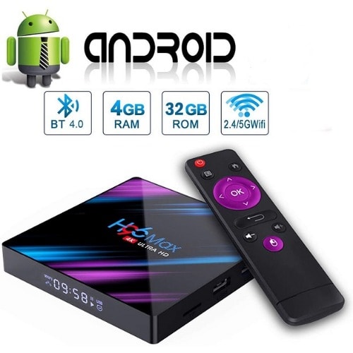 H96 Max Android HD TV Box RAM 4GB ROM 32GB