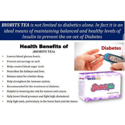 NUEVER GOLD - Biobits Tea - 20 Teabags