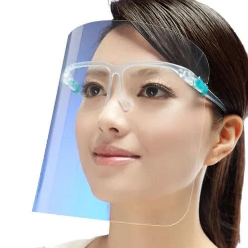 Face Shield With Glasses - 1 Piece