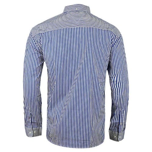 Bi-stretch Shirt For Men - Blue