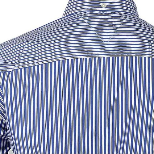 Bi-stretch Shirt For Men - Blue