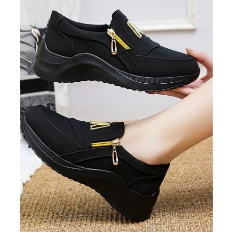 Sneakers For Ladies Zip Design