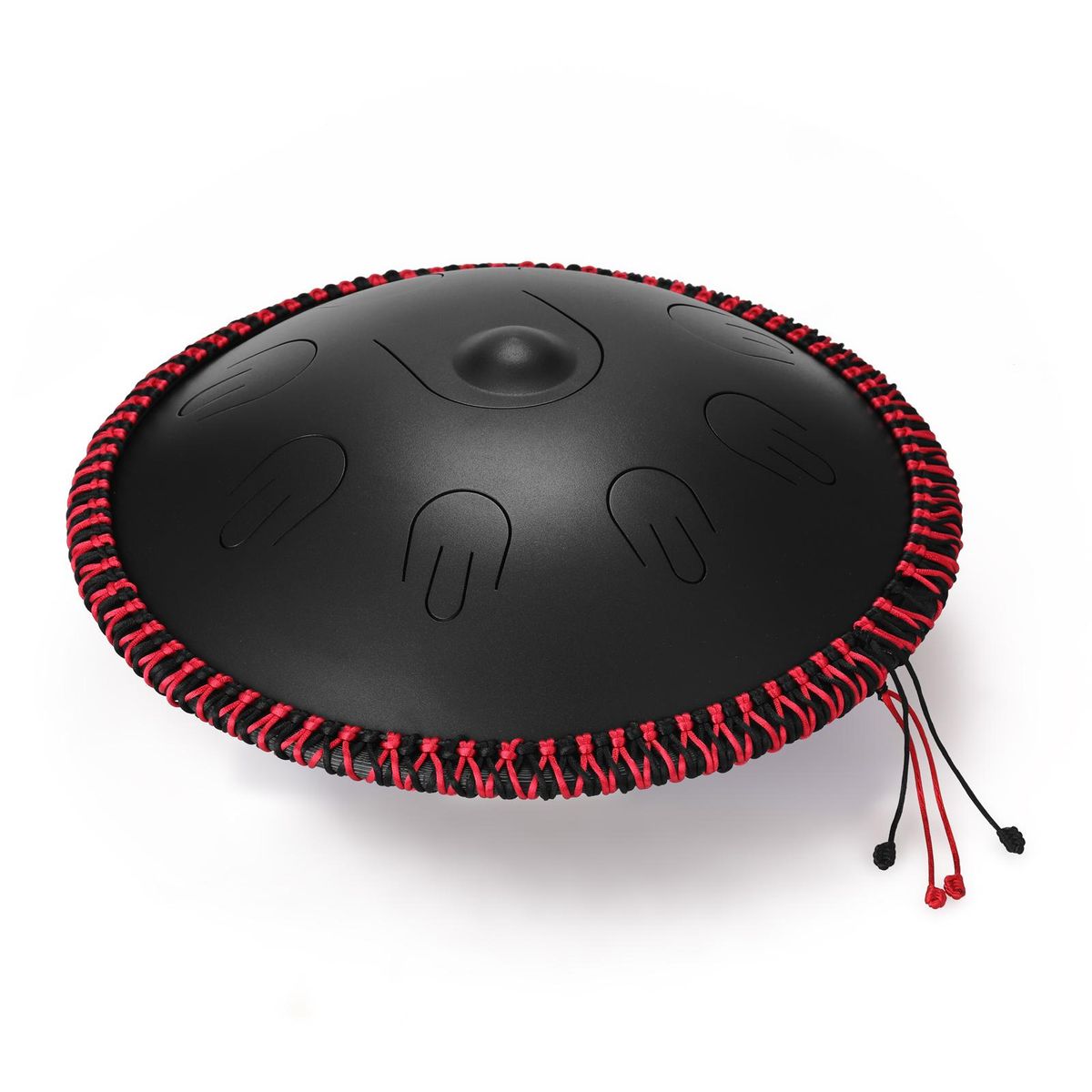 15 inch 9-Tone Steel Tongue Drum Hand Pan Drums with Drumsticks Percussion Musical Instruments