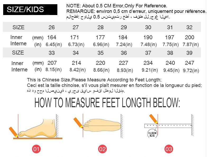 Children Shoes Fashion Kids Sneaker-Black Red