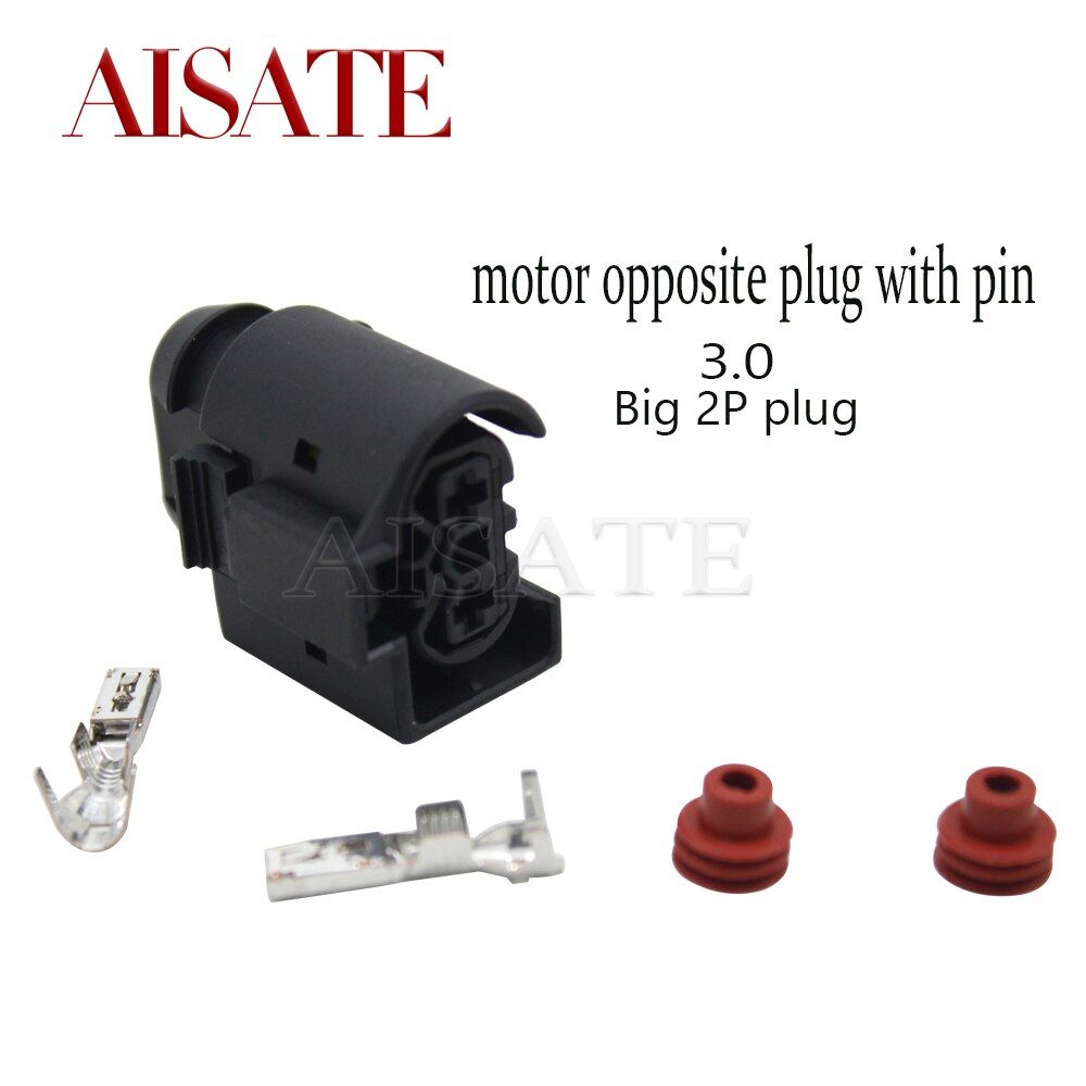 2213200704 For W221 W164 W251 W166 W222 AMK Discovery 4 Air Compressor Pump Motor Opposite Plug