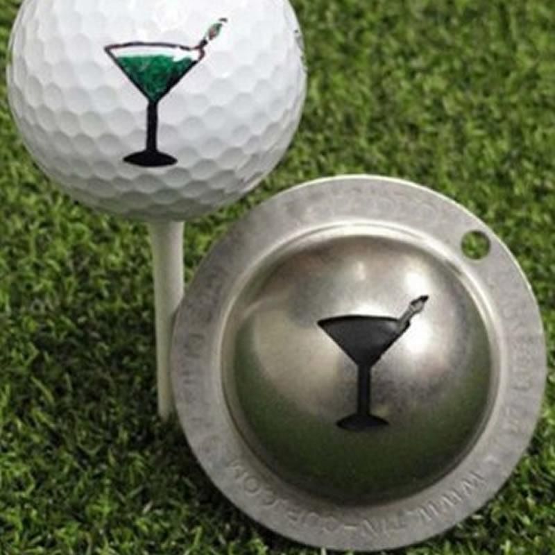 Golf Ball Line Marker Stencil Steel Marker Pen Golf