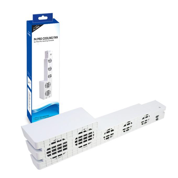 External Cooler Fans Super Temperature Control Cooling Fan Stand White