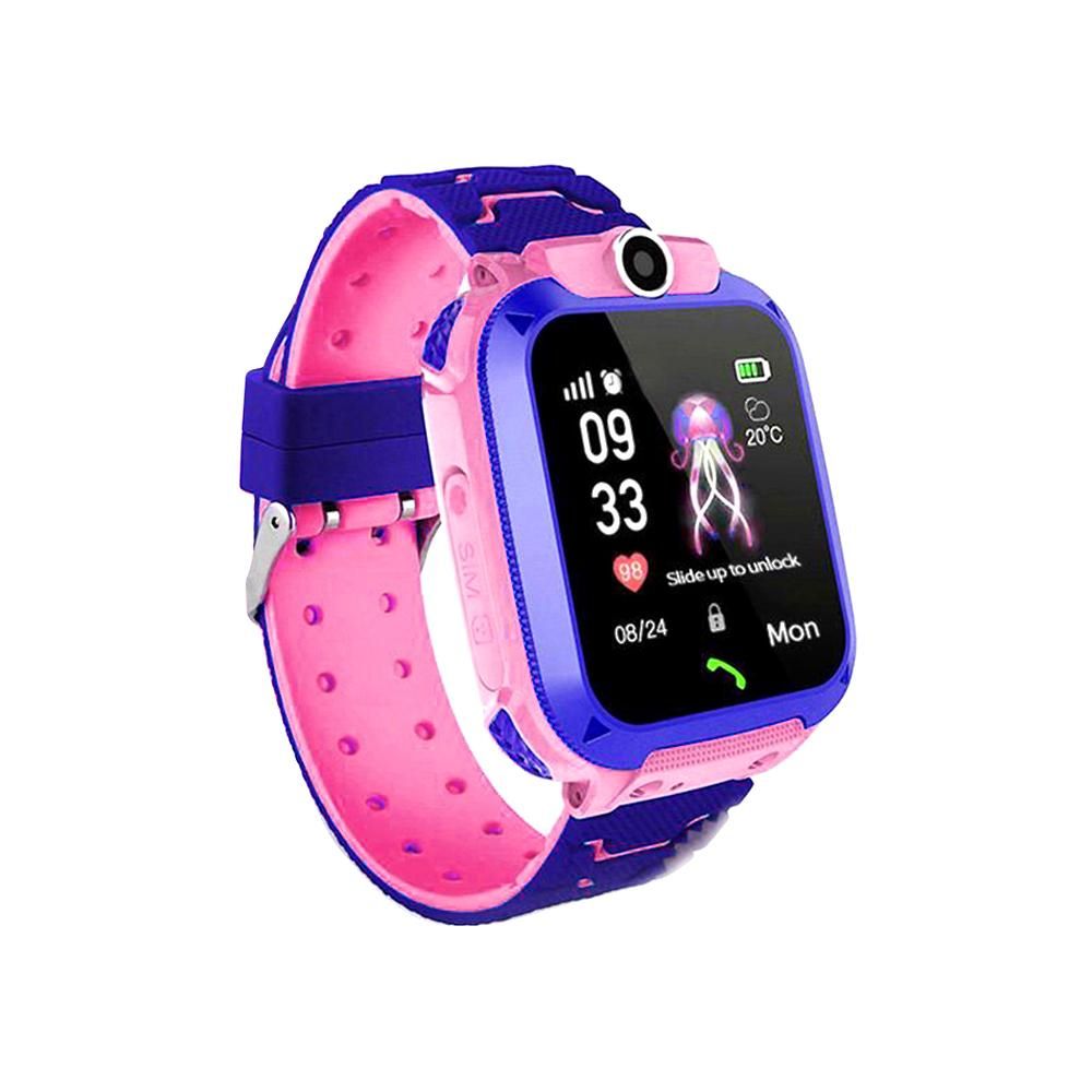 Q12 Kids Intelligent Watch IP67 Waterproof Touch-screen SOS Phone Call Device Location Tracker Anti-lost Watches