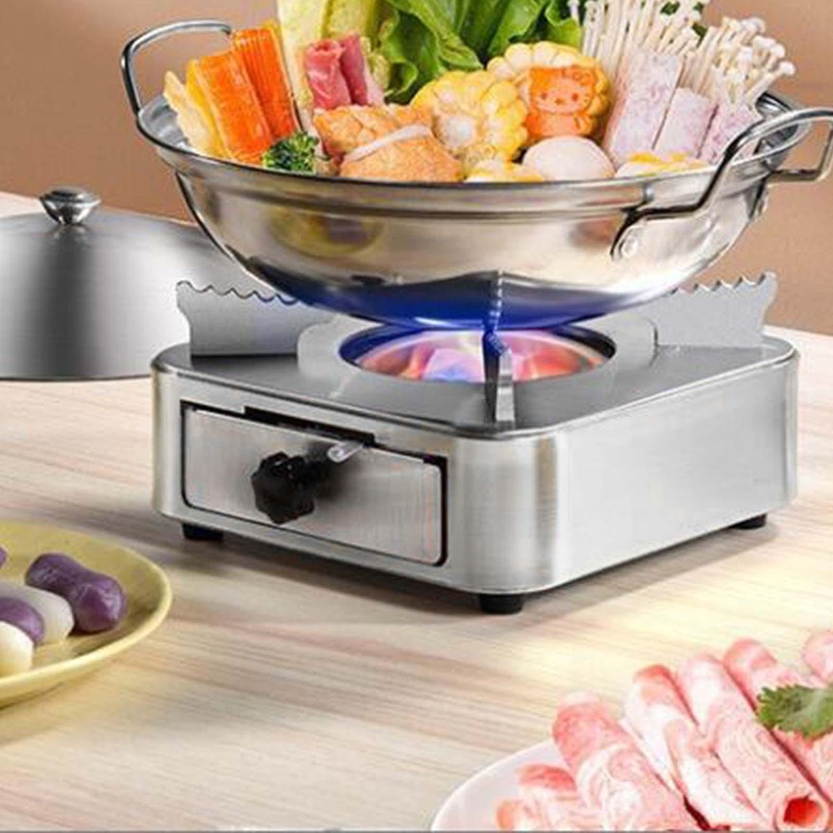 Mini Spirit   Stove Aluminum  For Silver Stainless Steel