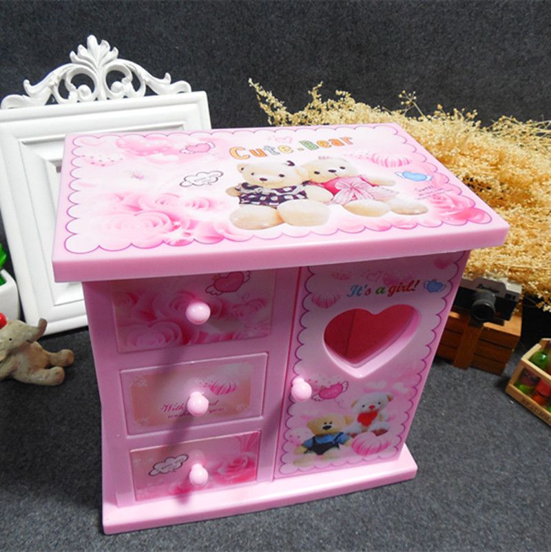 Music Box Ballet Princess Jewelry Music Box Girls Children Girls Happy Birthday-Jewelry Music Box A
