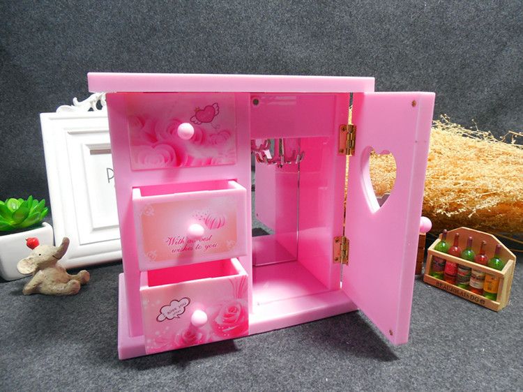 Music Box Ballet Princess Jewelry Music Box Girls Children Girls Happy Birthday-Jewelry Music Box A