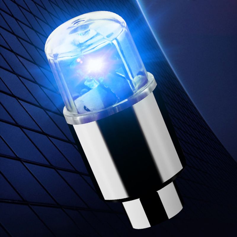 2pcs LED Tire Valve Stem Caps Neon Light