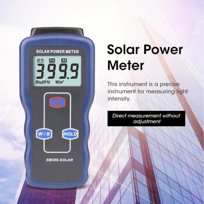 Solar Power Meter Light Meter Solar Radiation Meter