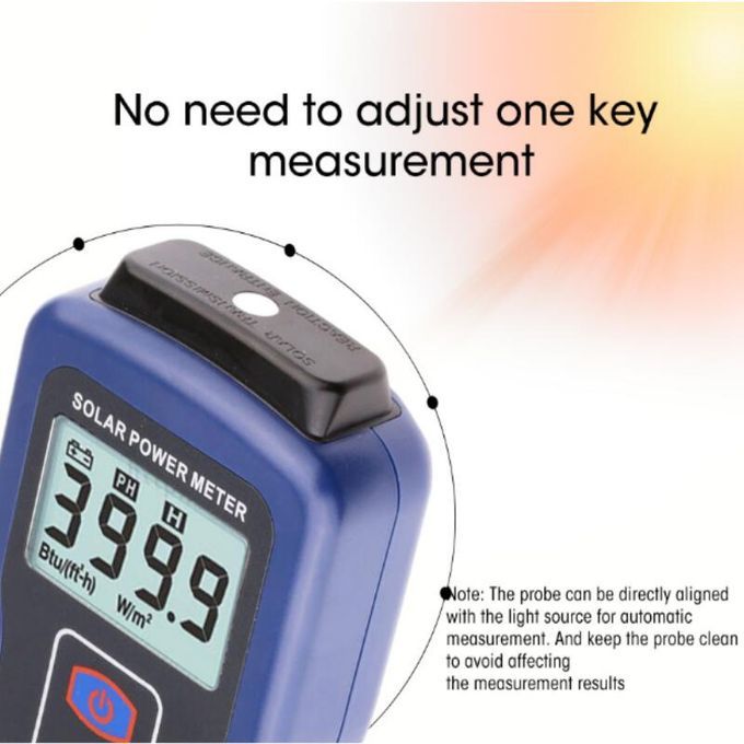 Solar Power Meter Light Meter Solar Radiation Meter