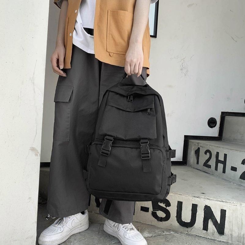 2022 Summer New College Style Fresh ins Women's Bag Solid Color Women's Bag College Student Fashion