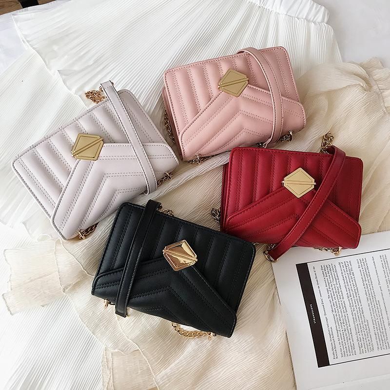 2021 New Fashion Korean Edition Bag Women's Fashion Chain Bag Xiao Xiangfeng One Shoulder Oblique