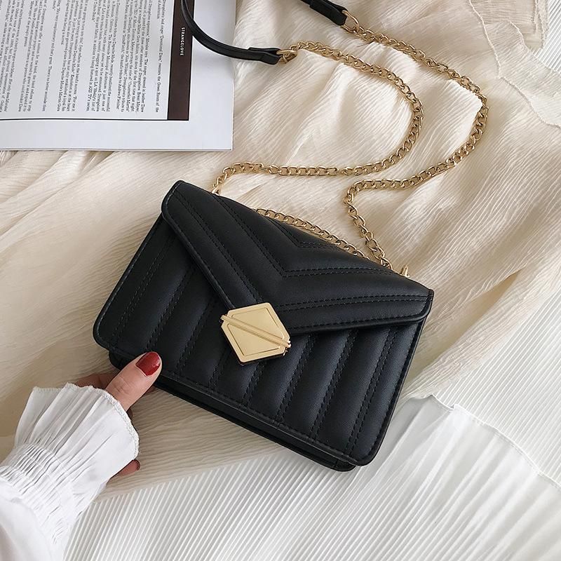 2021 New Fashion Korean Edition Bag Women's Fashion Chain Bag Xiao Xiangfeng One Shoulder Oblique