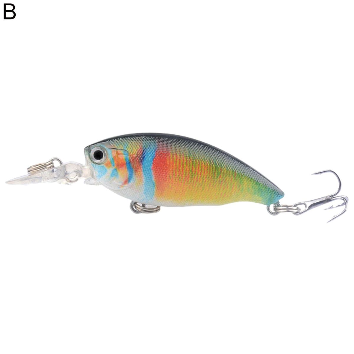 Fishing Bait Freshwater Sea Fishing Artificial Hard Bass Bait B