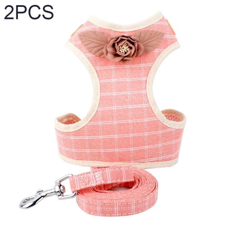 2 PCS Dog Leashes Chest Straps